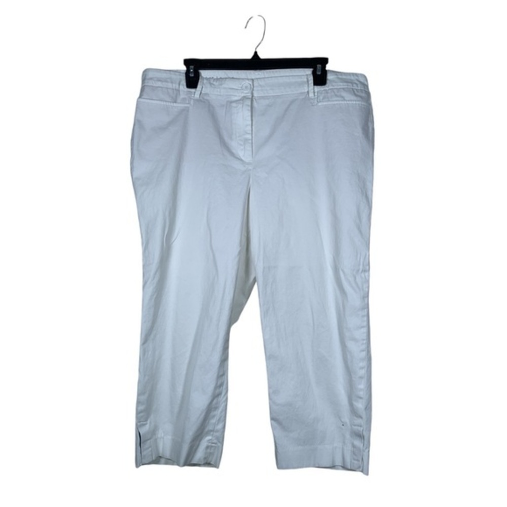 Talbots While Perfect Skimmer Crop Pants Size 16 EUC #DS-1668